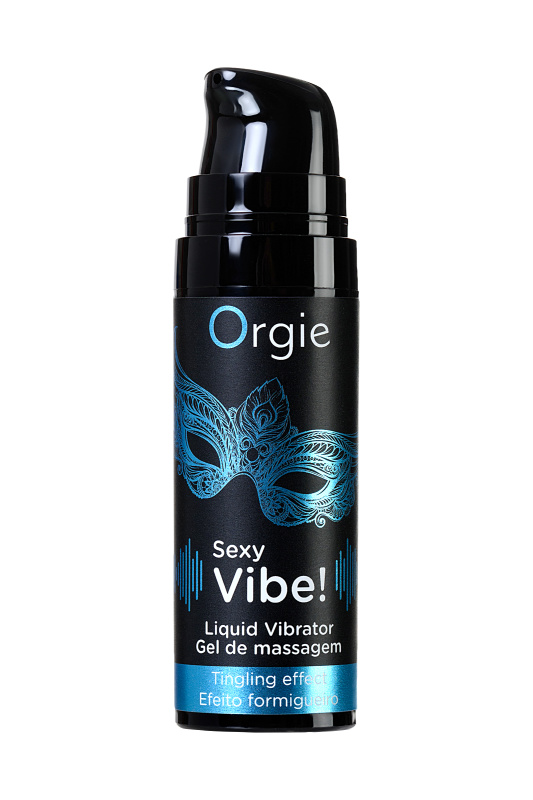 Изображение 4, Гель для массажа ORGIE Sexy Vibe Liquid Vibrator с эффектом вибрации, 15 мл, TFA-21197