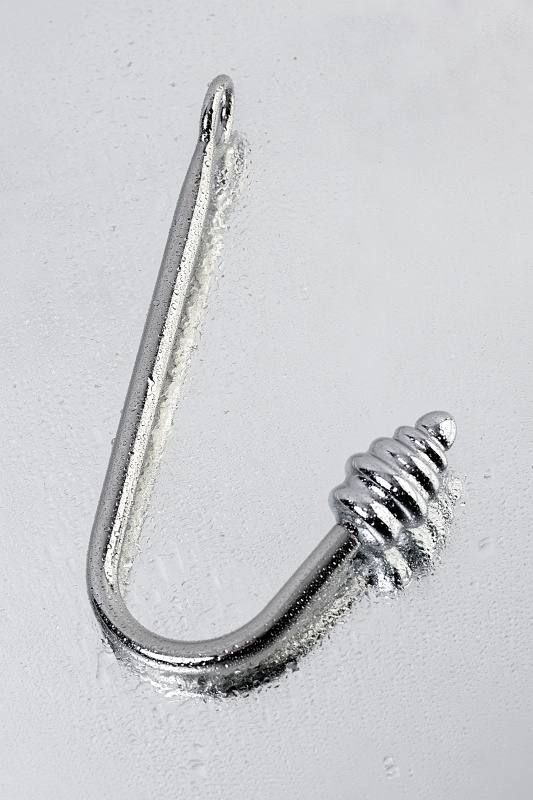 Изображение 6, Анальный крюк, TOYFA Metal, металл, серебристый, 40,5 см, TFA-717173