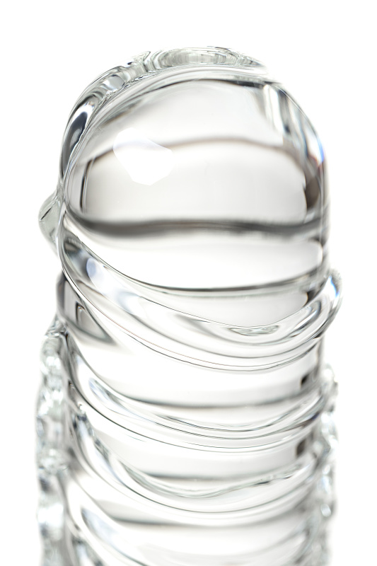 Изображение 7, Нереалистичный фаллоимитатор Sexus Glass, стекло, прозрачный, 21 см, TFA-912297