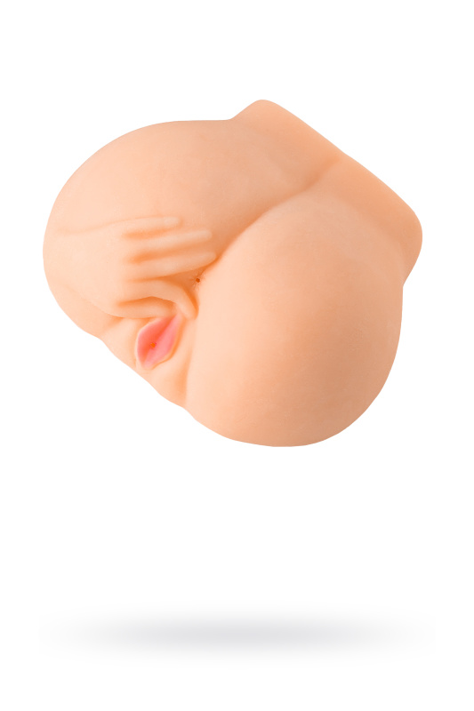 Мастурбатор реалистичный TOYFA Juicy Pussy Chantal с вибрацией, вагина и анус, TPR, телесный, 14,5 с, TFA-893012