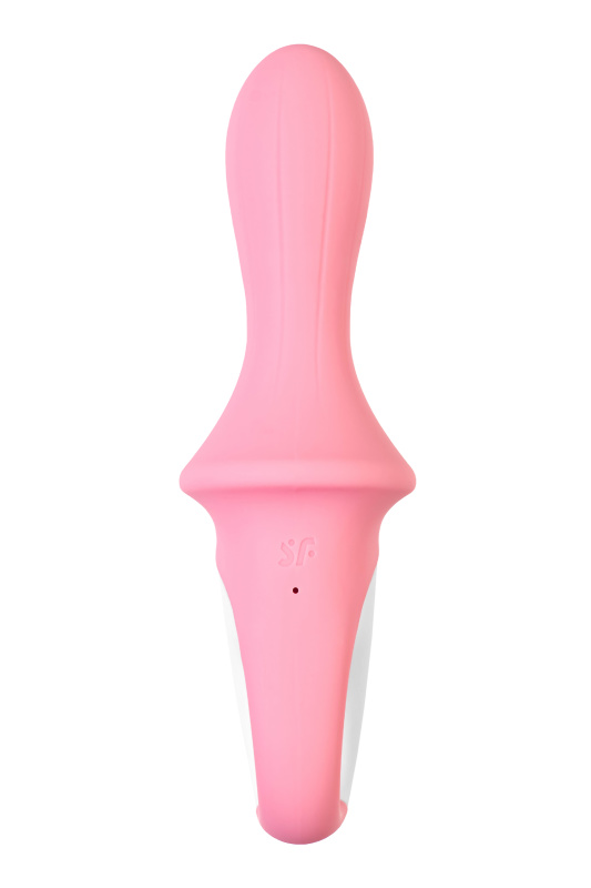 Изображение 3, Нереалистичный вибратор Satisfyer Air Pump Booty 5, силикон, розовый, 15 см., TFA-J2018-265