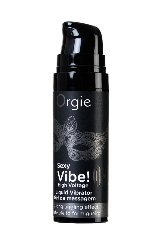 Изображение 5, Гель для массажа ORGIE Sexy Vibe High Voltage с усиленным эффектом вибрации, 15 мл, TFA-21203