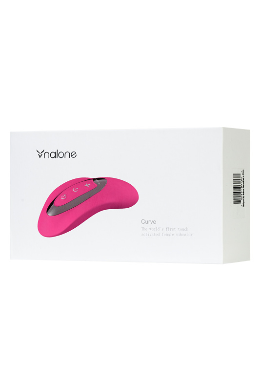 Изображение 3, Вибромассажер Nalone Curve, силикон, розовый, 11,5 см, TFA-VS-VR17