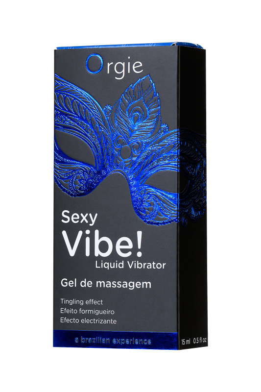 Изображение 7, Гель для массажа ORGIE Sexy Vibe Liquid Vibrator с эффектом вибрации, 15 мл, TFA-21197