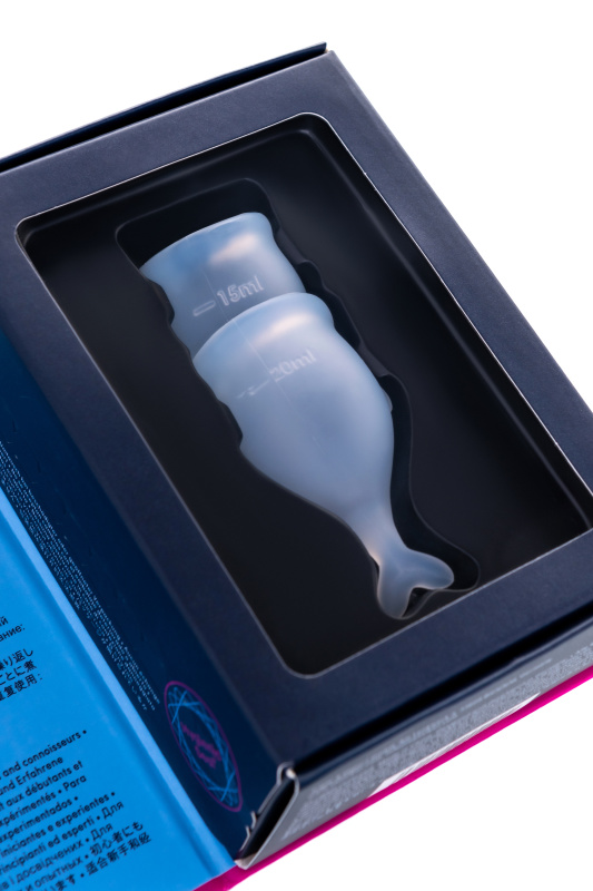 Изображение 11, Менструальная чаша Satisfyer Feel Secure, 2 шт в наборе, силикон, прозрачный, FER-J1766-2