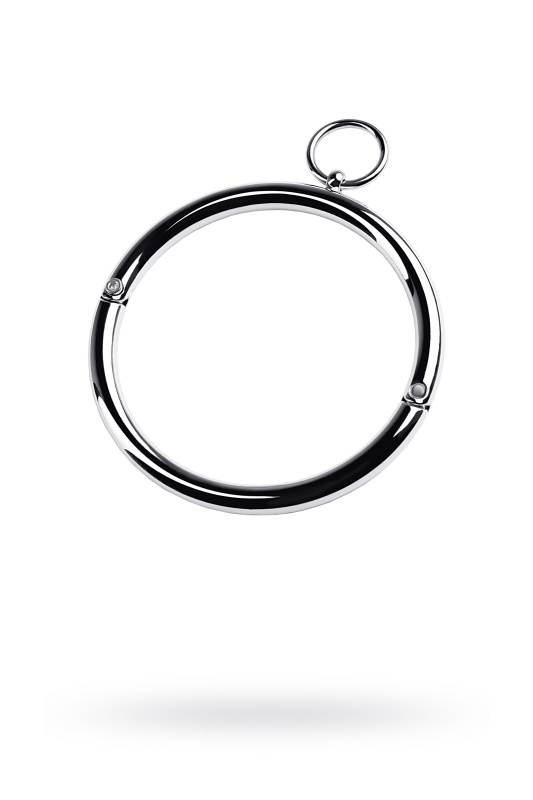 Изображение 1, Ошейник TOYFA Metal с кольцом, металл, серебряный, TFA-717181-S