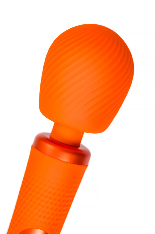 Изображение 13, Вибромассажер Fun Factory VIM VIBRATING WAND, силикон, оранжевый, 31,3 см, TFA-10000