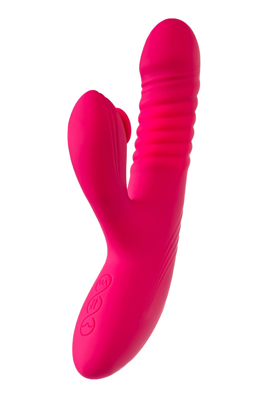 Изображение 5, Виброкролик с функцией Up&Down JOS Seri, силикон, розовый, 22 см, TFA-783057