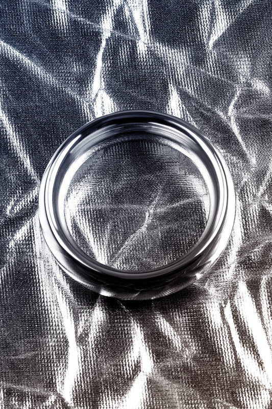 Изображение 7, Эрекционное кольцо на пенис Metal by TOYFA , Металл, Серебристый, Ø 4 см, TFA-717108-S