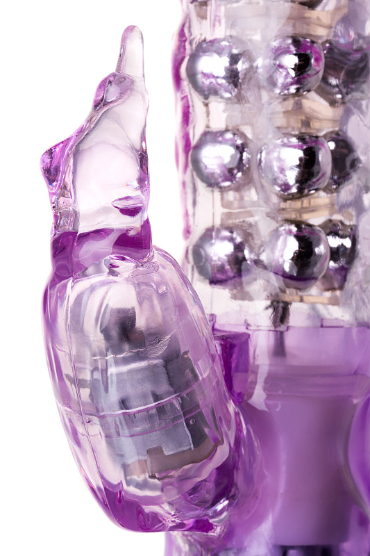 Изображение 12, Вибратор с клиторальным стимулятором TOYFA A-Toys High-Tech fantasy, TPE, фиолетовый, 26,5 см, TFA-761035