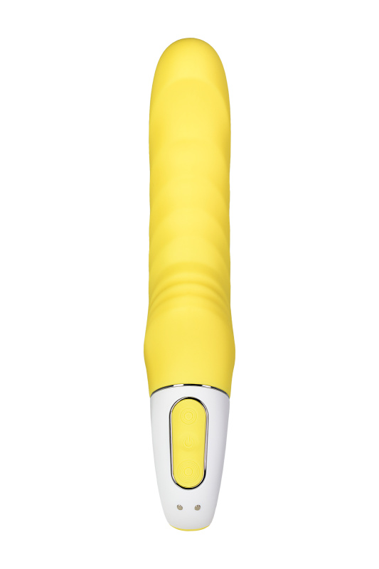 Изображение 2, Нереалистичный вибратор Satisfyer Vibes Yummy Sunshine, силикон, желтый, 22,5 см., TFA-EE73-879-1017