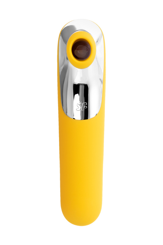 Изображение 2, Вакуум-волновой бесконтактный стимулятор клитора Satisfyer Dual Love, силикон, жёлтый, 16 см., TFA-J2018-99-1