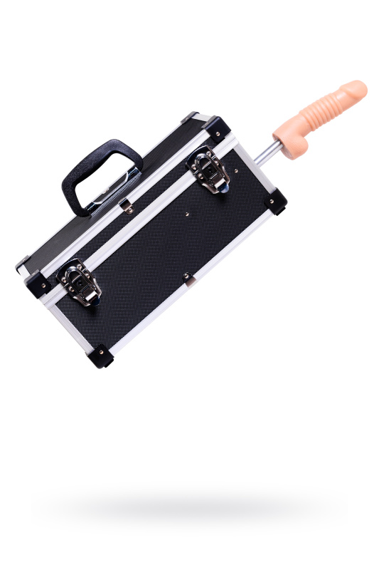 Изображение 1, Секс-чемодан Diva Tool Box, с двумя сменными насадками, металл, черный, 41 см, TFA-904243