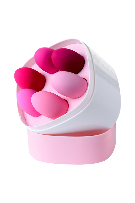 Изображение 4, Набор вагинальных шариков Eromantica K-ROSE, силикон, розовый, 6 шт, TFA-210206
