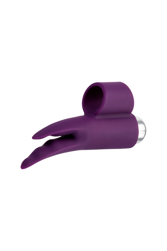 Изображение 6, Вибронасадка на палец JOS Tessy для прелюдий, силикон, фиолетовый, 9,5 см, TFA-782030
