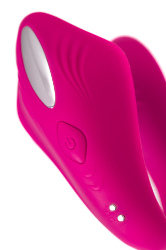 Изображение 15, Вибратор для пар A-Toys by TOYFA Cobrum, силикон, розовый, 9,6 см, TFA-767002