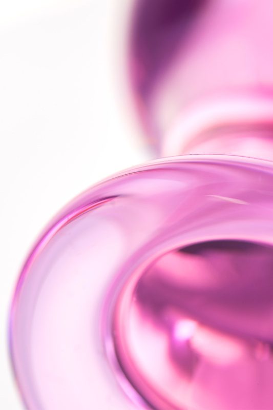 Изображение 6, Анальная втулка Sexus Glass, стекло, розовая, 10 см, Ø 4 см, TFA-912106