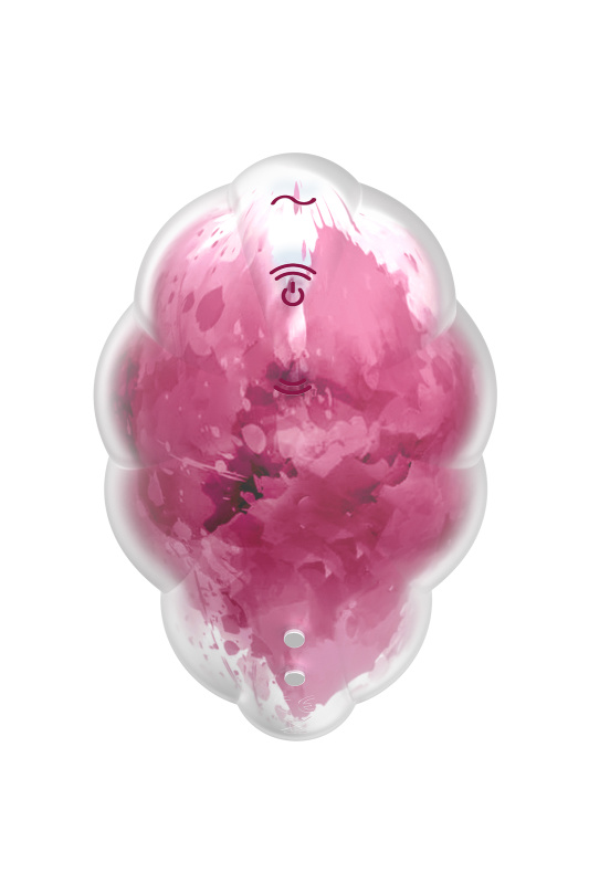 Изображение 3, Вакуумный стимулятор клитора Satisfyer Cloud Dancer, силикон, красный, 9 см, TFA-J2018-275-1