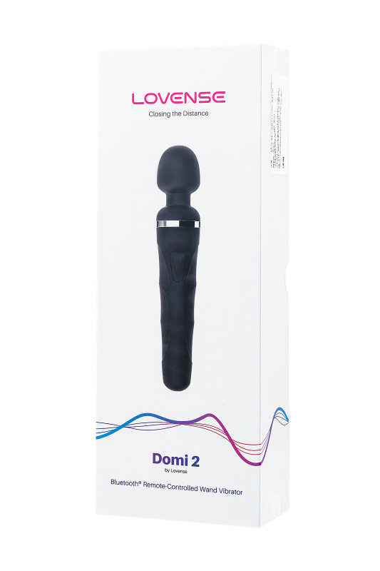 Изображение 9, Вибромассажер LOVENSE Domi 2, силикон, черный, 23,3 см, TFA-LE-08