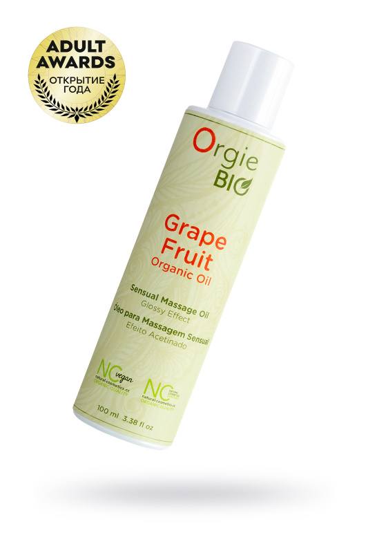 Изображение 1, Органическое масло для массажа ORGIE Bio, грейпфрут, 100 мл., TFA-51508