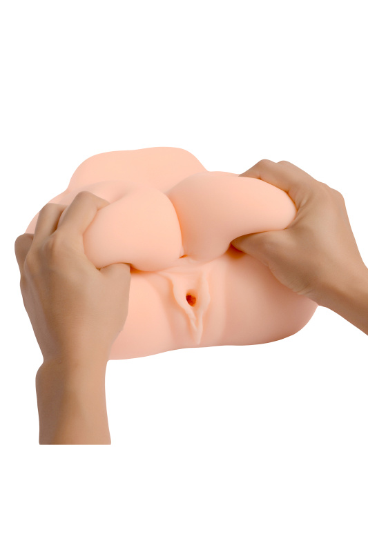 Изображение 12, Мастурбатор реалистичный вагина+анус, XISE, TPR, телесный, 24 см, TFA-SQ-MA50020