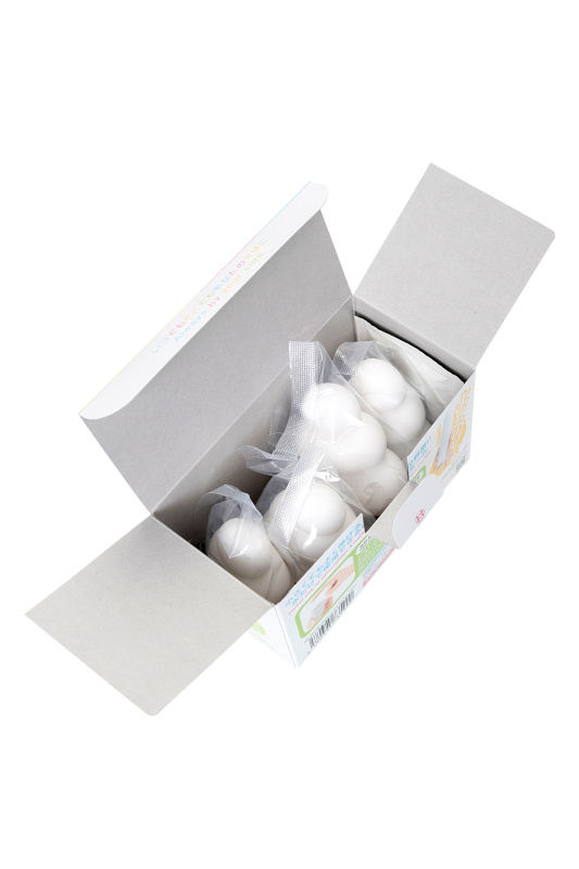 Изображение 9, Мастурбатор нереалистичный MensMax Pucchi Set Box Variety, TPE, белый, 6,5 см, TFA-MM-64