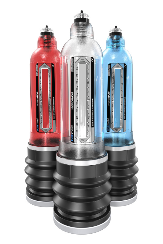 Изображение 7, Гидропомпа Bathmate HYDROMAX9, ABS пластик, красный, 32,5 см (аналог Hydromax X40), TFA-BM-HM9-BR
