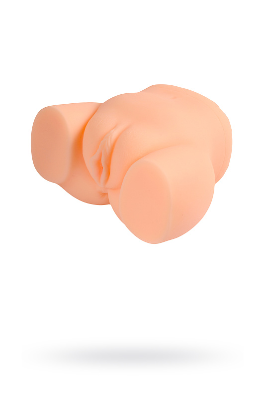 Мастурбатор реалистичный вагина+анус, XISE, TPR, телесный, 20 см., TFA-XS-MA50005