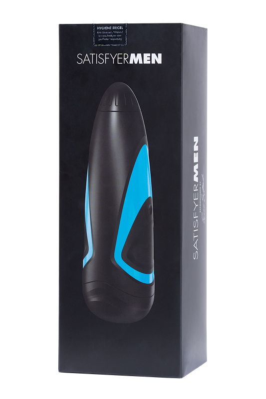 Изображение 19, Мастурбатор нереалистичный Satisfyer Men One с регулировкой давления, силикон, чёрный, 25,5 см, TFA-9015887 Изображение 19, Мастурбатор нереалистичный Satisfyer Men One с регулировкой давления, силикон, чёрный, 25,5 см, TFA-9015887