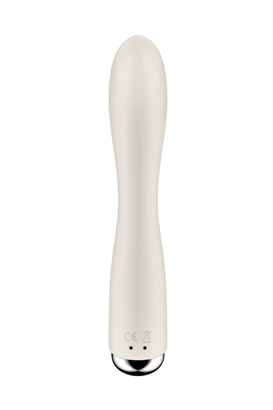 Изображение 3, Вибратор-кролик с ротацией Satisfyer Spinning Rabbit 1, силикон, бежевый, 20,5 см, TFA-4048741 Изображение 3, Вибратор-кролик с ротацией Satisfyer Spinning Rabbit 1, силикон, бежевый, 20,5 см, TFA-4048741