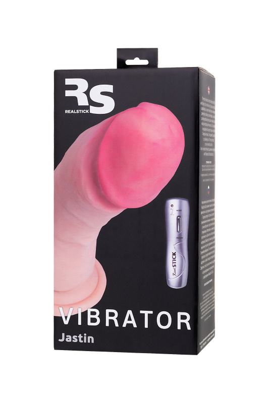 Изображение 9, Реалистичный вибратор RealStick Elite Jastin, TPR, телесный, 21 см, TFA-981037
