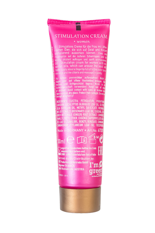 Изображение 3, Интимный крем Stimulation Cream women 30 мл, VOZ-67201