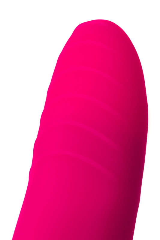 Изображение 11, Вибратор с подогревом для двойной стимуляции JOS NEGA, силикон, розовый, 22 см, TFA-783021