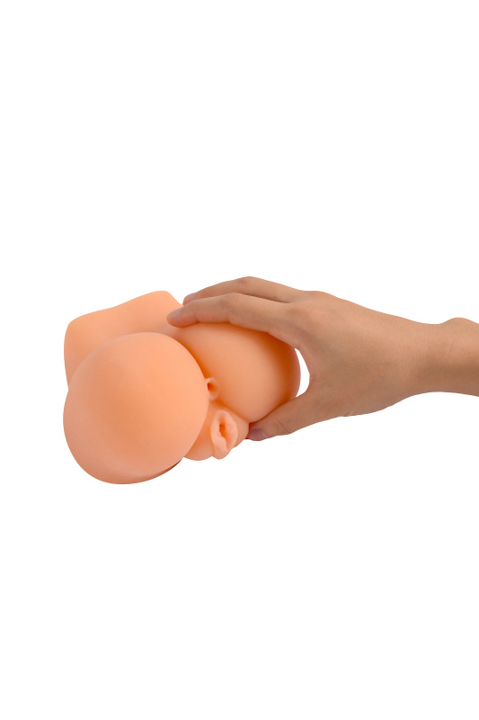 Изображение 11, Мастурбатор реалистичный вагина+анус, XISE Emily, TPR, телесный, 16,5 см., TFA-XS-MA50001-S
