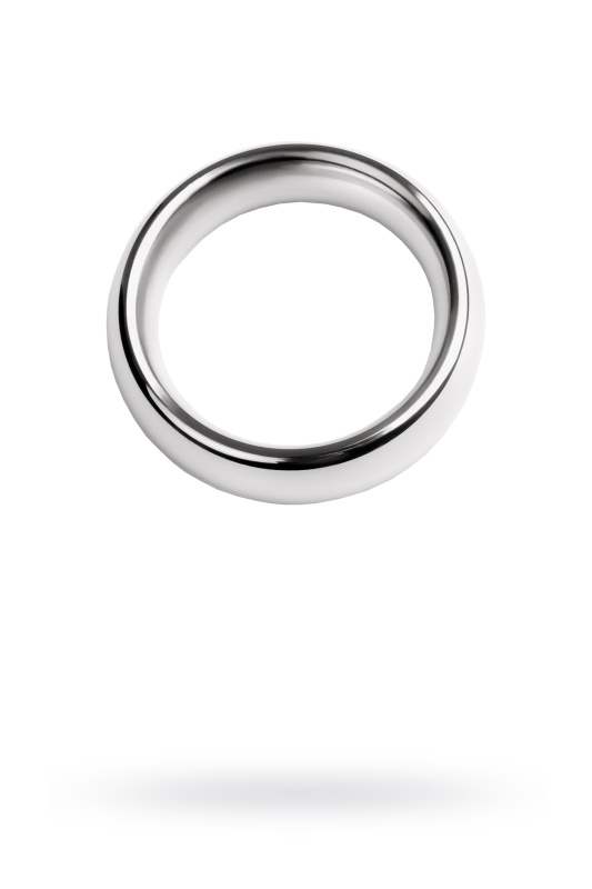 Изображение 1, Эрекционное кольцо на пенис Metal by TOYFA, металл, серебряный, Ø 5 см, TFA-717108-L