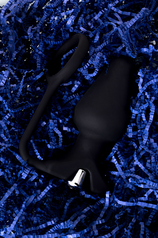 Изображение 13, Анальная пробка с кольцом Erotist DISCOVERER, силикон, черный, 9 см, Ø3,7, TFA-541313
