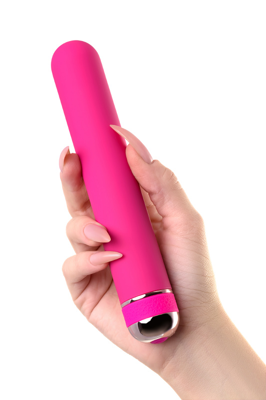 Изображение 6, Нереалистичный вибратор A-Toys by TOYFA Mastick, ABS пластик, розовый, 18 см, TFA-761055