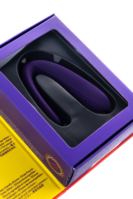 Изображение 8, Многофункциональный стимулятор для пар Satisfyer Partner Toy, силикон, фиолетовый, 18,5 см., TFA-J2008-2