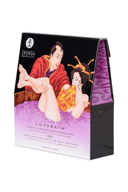 Изображение 2, Гель для ванны Shunga «Чувственный лотос», фиолетовый, 650 гр, TFA-276802