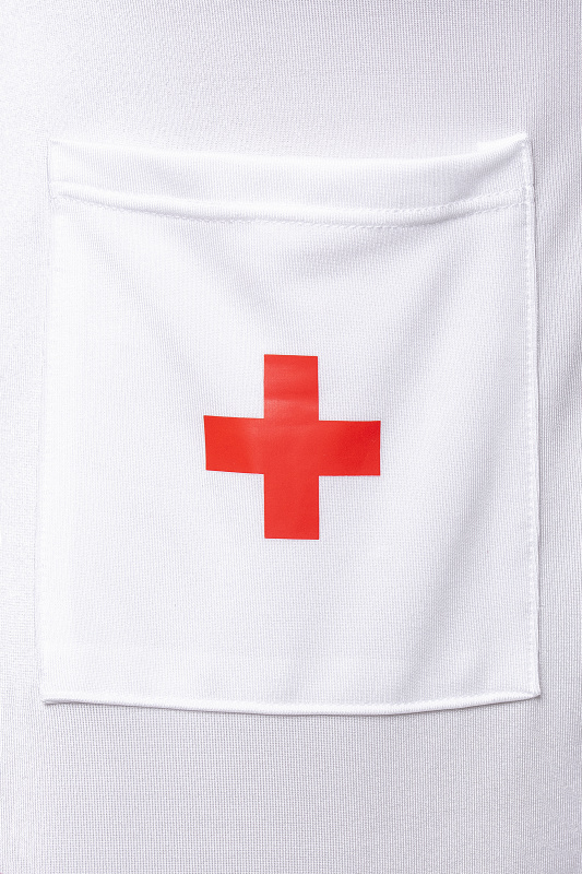 Изображение 7, Костюм медсестры Candy Girl Leann (топ, стринги, чулки), бело-красный, OS, TFA-841065