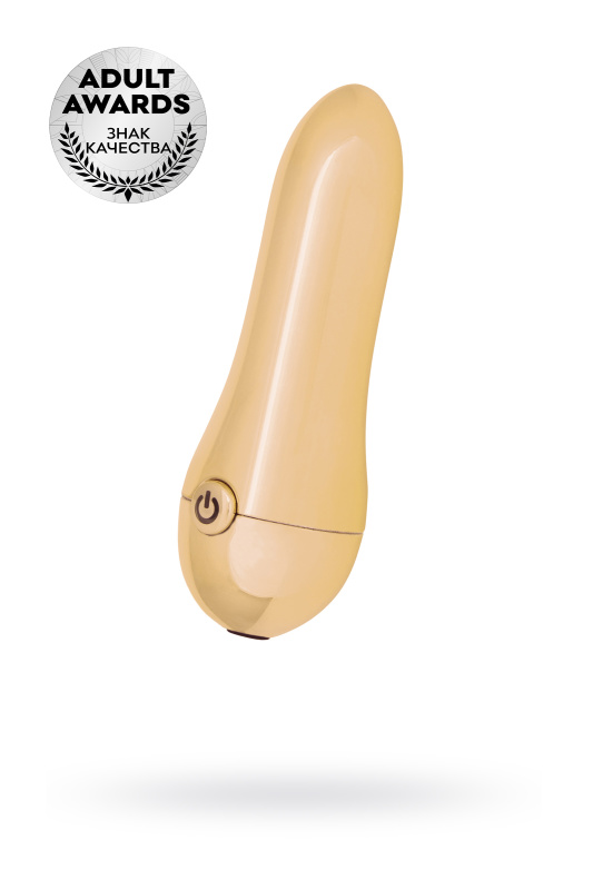 Изображение 1, Стимулятор наружных интимных зон WANAME D-SPLASH Mirage, ABS пластик, золотой, 9 см, TFA-482003