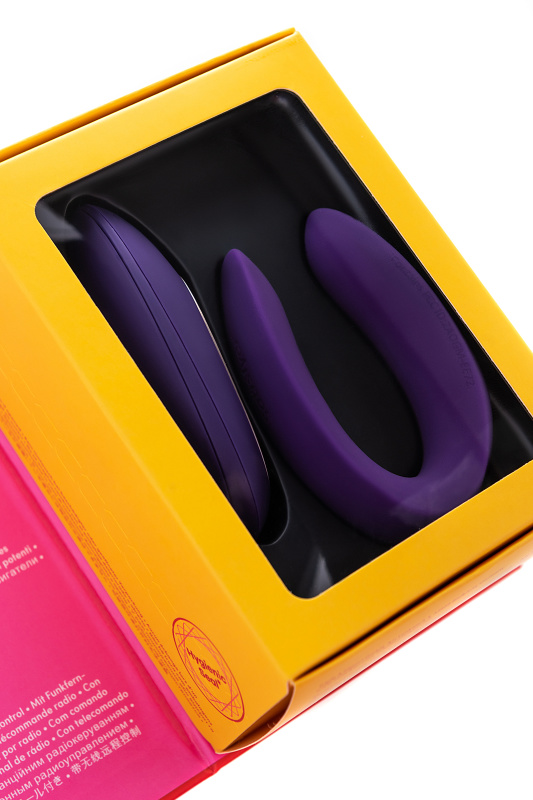 Изображение 19, Многофункциональный стимулятор для пар Satisfyer Partner Toy REMOTE, силикон, фиолетовый, 18 см., TFA-J2008-3-01