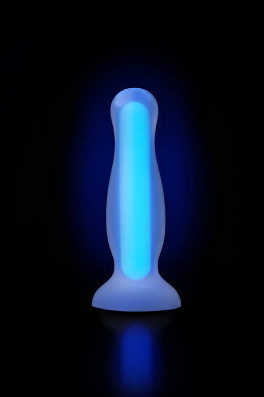 Изображение 11, Анальная втулка светящаяся в темноте Beyond by Toyfa Namor Glow, силикон, прозрачный, 12,5 см, TFA-873007
