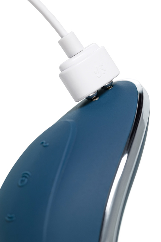 Изображение 12, Вакуум-волновой бесконтактный стимулятор клитора Satisfyer Vulva Lover 1, силикон, синий, TFA-4018591