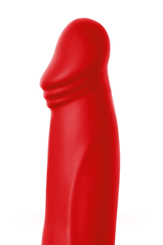Изображение 7, Насадка на пенис для двойного проникновения Black&Red by TOYFA, силикон, красная, 19 см, TFA-901412-9