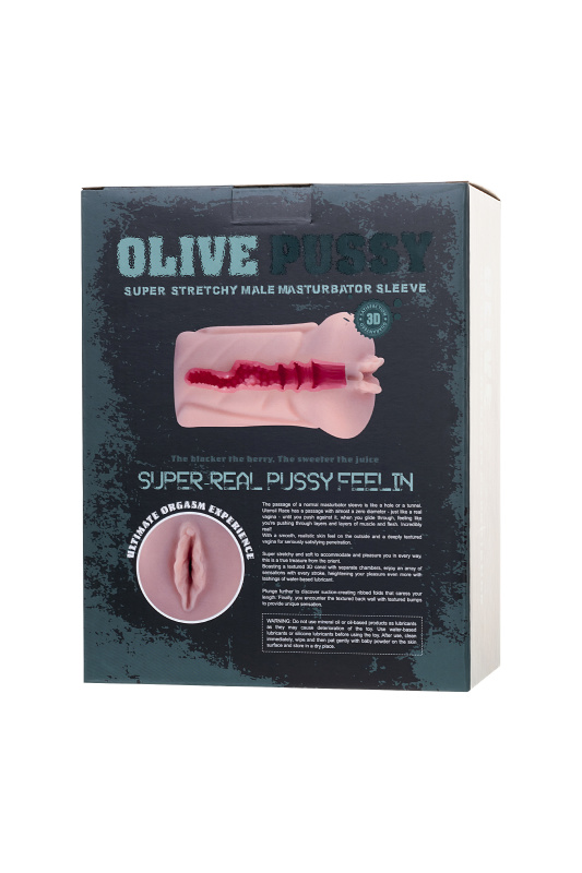 Изображение 10, Мастурбатор реалистичный вагина Olive, XISE, TPR, телесный, 16.4 см., TFA-SQ-MA60019