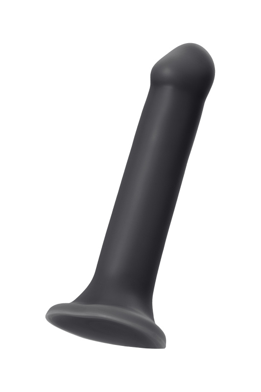 Изображение 3, Ремневой нереалистичный страпон на присоске Strap-on-me, XL, силикон, черный, 20 см, TFA-6013168