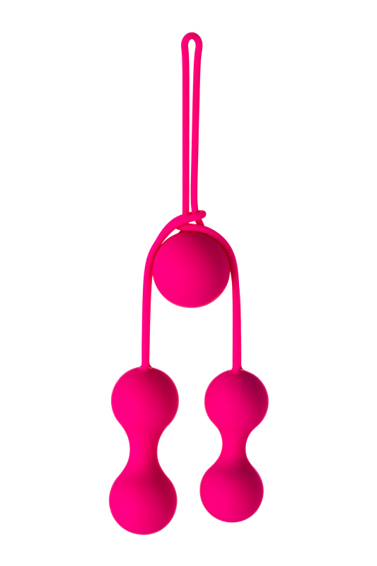 Изображение 6, Вагинальные шарики A-Toys by TOYFA Redvil, силикон, розовые, 16,5 см, TFA-764005