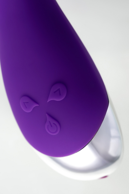 Изображение 11, Вибратор Штучки-Дрючки «Дрючка-удовольствие», силикон, фиолетовый, 20,5 см, TFA-690555