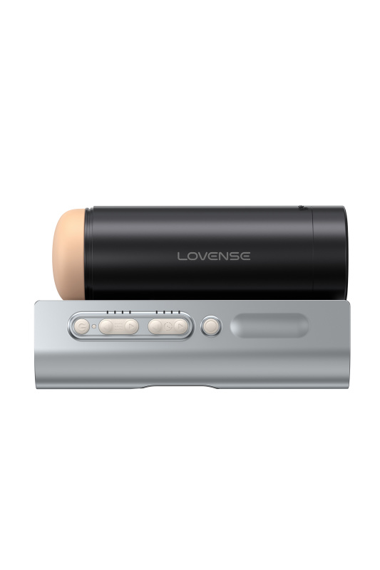 Изображение 6, Вибромастурбатор нереалистичный LOVENSE Solace PRO, TPE, черный, 23,1 см, TFA-LE-46